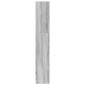 vidaXL Βιβλιοθήκη Γκρι Sonoma 80x24x143 εκ. από Επεξεργασμένο Ξύλο
