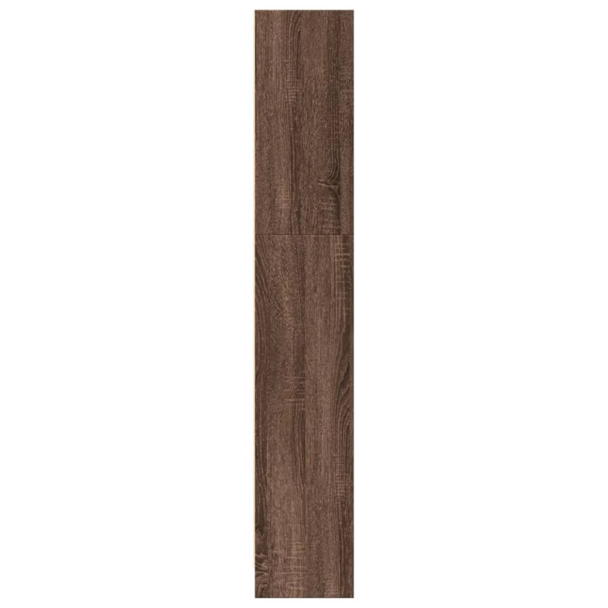 vidaXL Βιβλιοθήκη Καφέ Δρυς 80x24x143 εκ. από Επεξεργασμένο Ξύλο