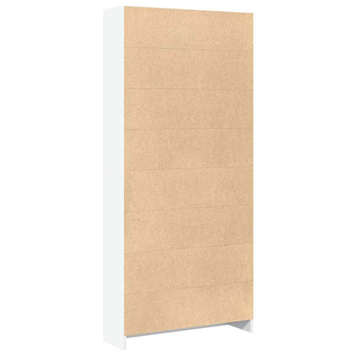 vidaXL Βιβλιοθήκη Λευκή 80x24x176 εκ. από Επεξεργασμένο Ξύλο