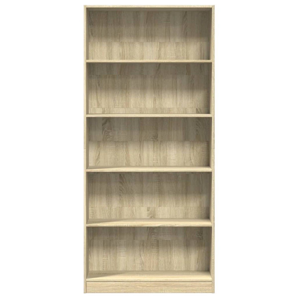 vidaXL Βιβλιοθήκη Sonoma Δρυς 80 x 24 x 176 εκ. από Τεχνητό Ξύλο