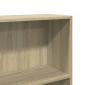 vidaXL Βιβλιοθήκη Sonoma Δρυς 80 x 24 x 176 εκ. από Τεχνητό Ξύλο