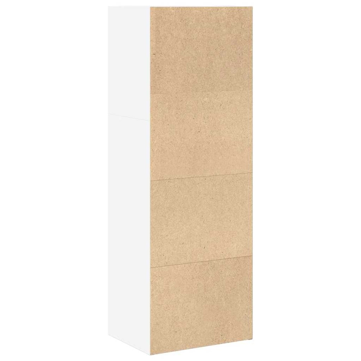 vidaXL Βιβλιοθήκη Λευκή 40x30x114 εκ. από Επεξεργασμένο Ξύλο