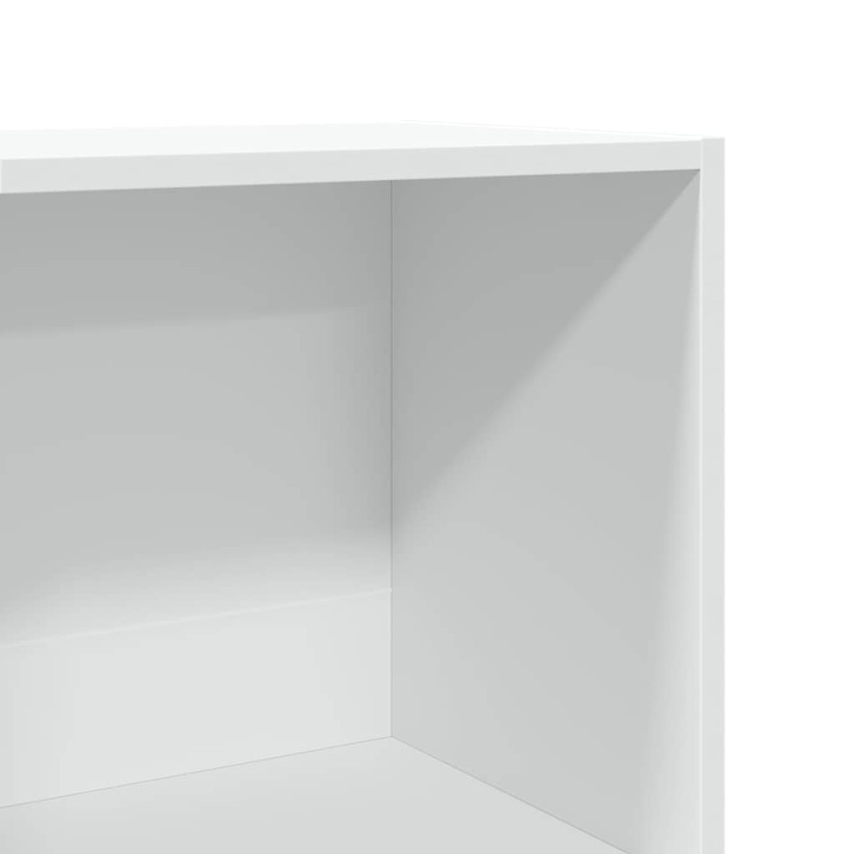 vidaXL Βιβλιοθήκη Λευκή 40x30x114 εκ. από Επεξεργασμένο Ξύλο