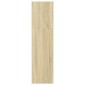vidaXL Βιβλιοθήκη Sonoma Δρυς 40x30x114 εκ. από Επεξεργασμένο Ξύλο