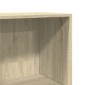 vidaXL Βιβλιοθήκη Sonoma Δρυς 40x30x114 εκ. από Επεξεργασμένο Ξύλο