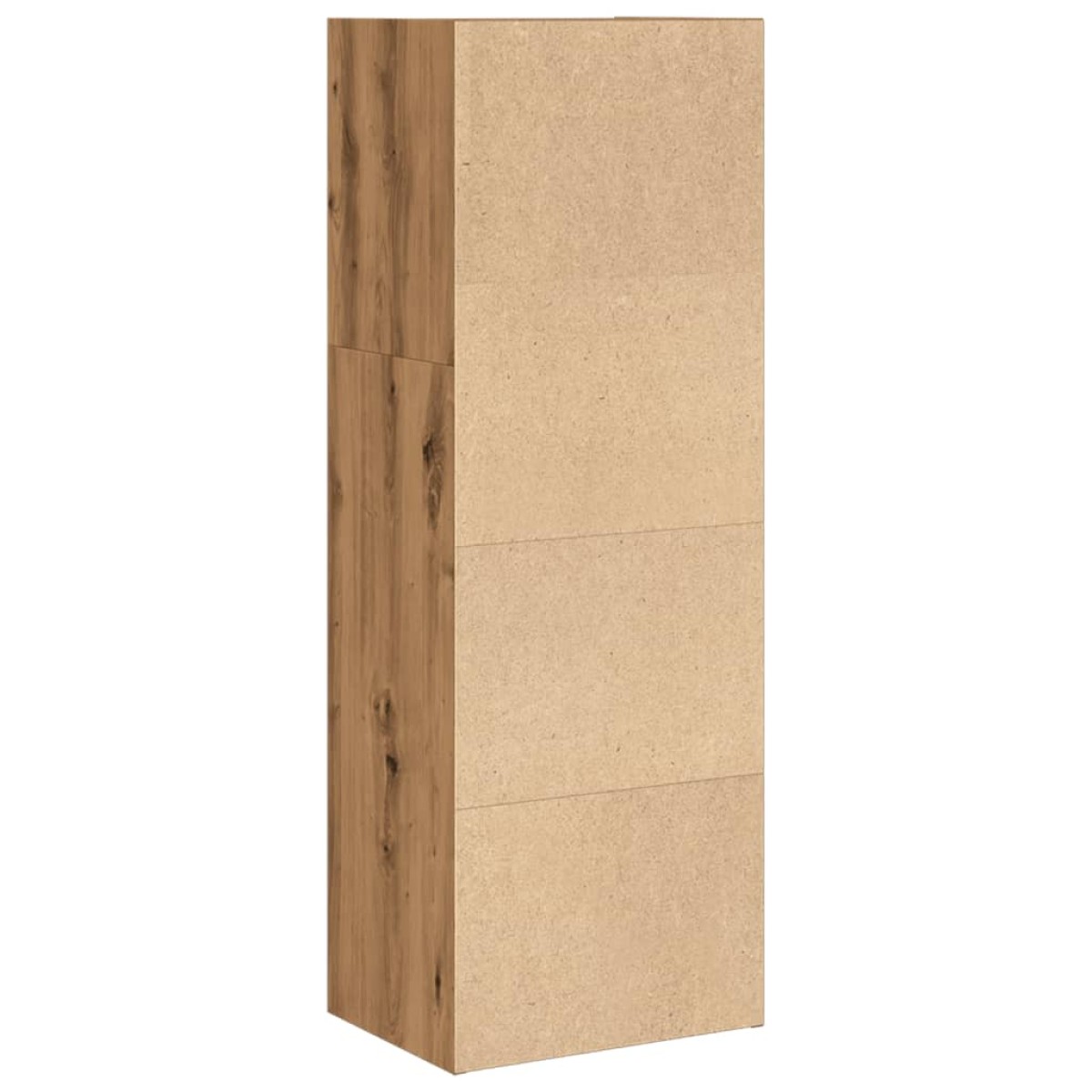 vidaXL Βιβλιοθήκη Αρτισιανή Δρυς 40x30x114 εκ. από Επεξεργασμένο Ξύλο