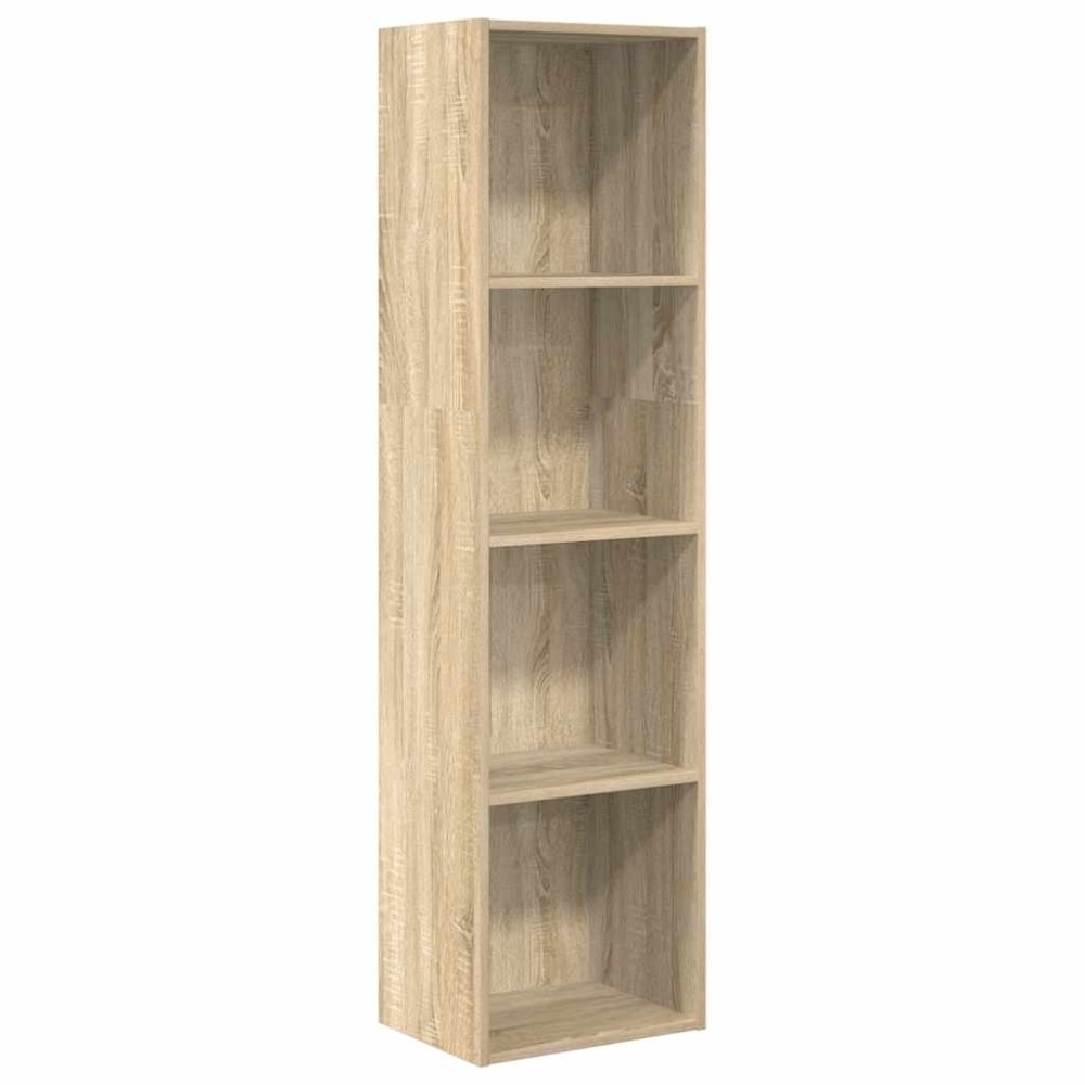 vidaXL Βιβλιοθήκη Sonoma Δρυς 40x30x152 εκ. από Επεξεργασμένο Ξύλο