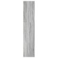 vidaXL Βιβλιοθήκη Γκρι Sonoma 40x30x152 εκ. από Επεξεργ. Ξύλο