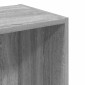 vidaXL Βιβλιοθήκη Γκρι Sonoma 40x30x152 εκ. από Επεξεργ. Ξύλο