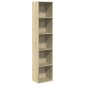 vidaXL Βιβλιοθήκη Sonoma Δρυς 40x30x189 εκ. από Επεξεργασμένο Ξύλο