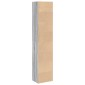 vidaXL Βιβλιοθήκη Γκρι Sonoma 40x30x189 εκ. από Επεξεργ. Ξύλο