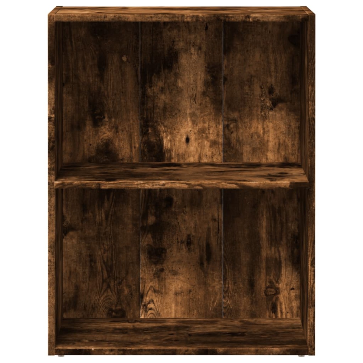 vidaXL Βιβλιοθήκη Καπνιστή Δρυς 60x30x77 εκ. από Επεξεργασμένο Ξύλο