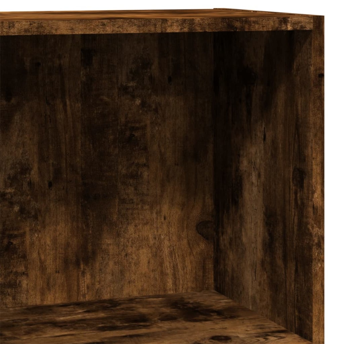 vidaXL Βιβλιοθήκη Καπνιστή Δρυς 60x30x77 εκ. από Επεξεργασμένο Ξύλο