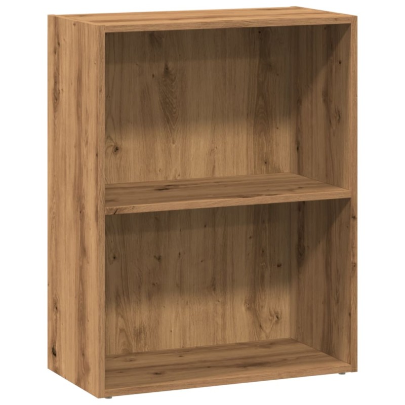 vidaXL Βιβλιοθήκη Αρτισιανή Δρυς 60x30x77 εκ. από Επεξεργασμένο Ξύλο