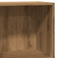 vidaXL Βιβλιοθήκη Αρτισιανή Δρυς 60x30x77 εκ. από Επεξεργασμένο Ξύλο