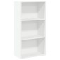 vidaXL Βιβλιοθήκη Λευκή 60x30x114 εκ. από Επεξεργασμένο Ξύλο