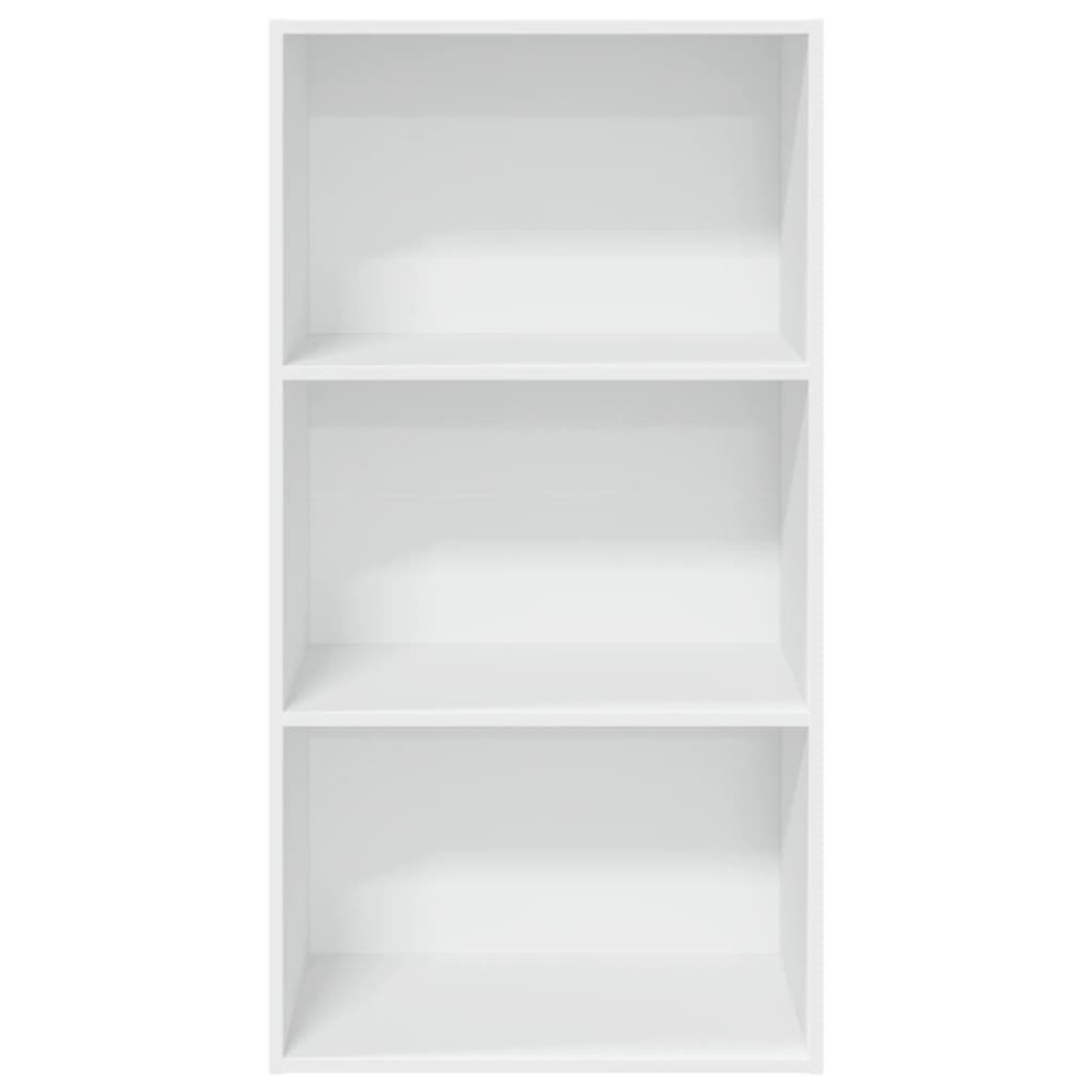 vidaXL Βιβλιοθήκη Λευκή 60x30x114 εκ. από Επεξεργασμένο Ξύλο