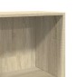 vidaXL Βιβλιοθήκη Sonoma Δρυς 60x30x114 εκ. από Επεξεργασμένο Ξύλο