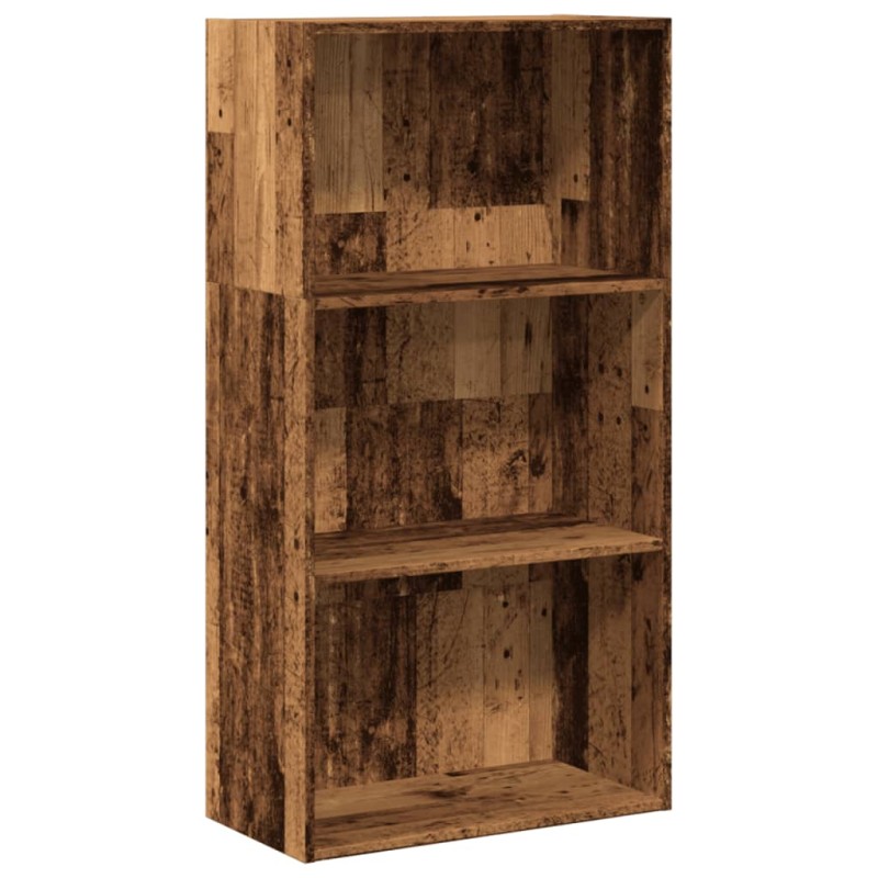 vidaXL Βιβλιοθήκη παλαιού ξύλου 60x30x114 cm Κατασκευασμένο ξύλο
