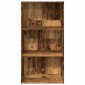 vidaXL Βιβλιοθήκη παλαιού ξύλου 60x30x114 cm Κατασκευασμένο ξύλο