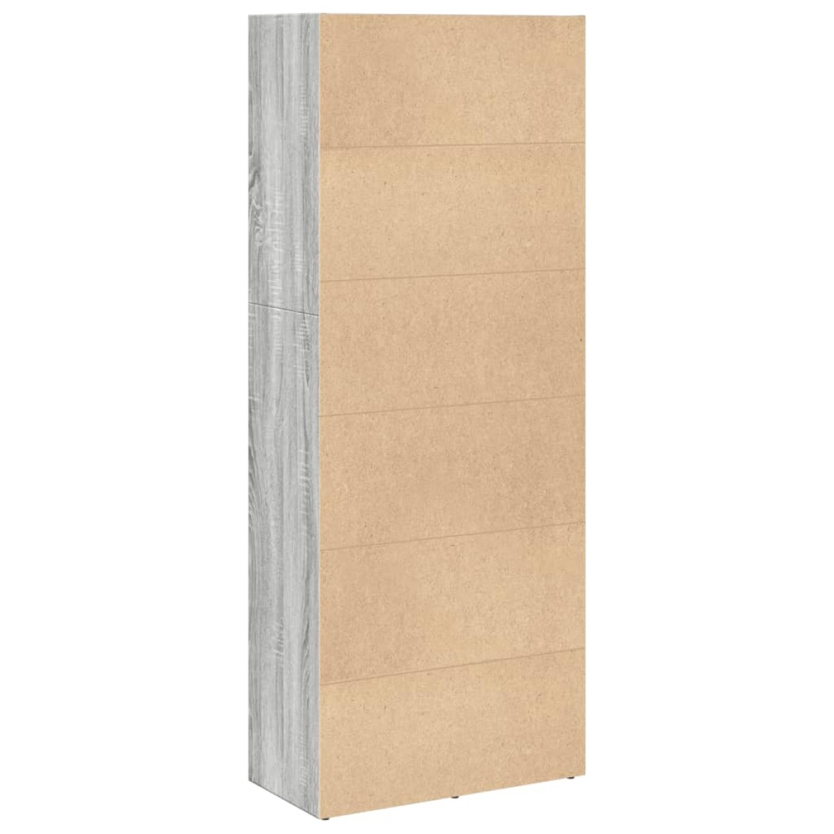 vidaXL Βιβλιοθήκη Γκρι Sonoma 60x30x152 εκ. από Επεξεργασμένο Ξύλο