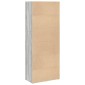 vidaXL Βιβλιοθήκη Γκρι Sonoma 60x30x152 εκ. από Επεξεργασμένο Ξύλο