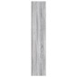 vidaXL Βιβλιοθήκη Γκρι Sonoma 60x30x152 εκ. από Επεξεργασμένο Ξύλο