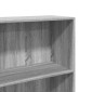 vidaXL Βιβλιοθήκη Γκρι Sonoma 60x30x152 εκ. από Επεξεργασμένο Ξύλο