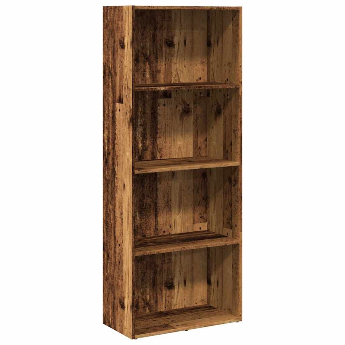 vidaXL Βιβλιοθήκη Όψη Παλαιού Ξύλου 60x30x152 εκ. Επεξεργασμένο Ξύλο