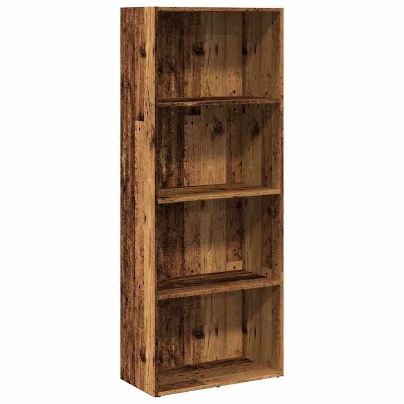 vidaXL Βιβλιοθήκη Όψη Παλαιού Ξύλου 60x30x152 εκ. Επεξεργασμένο Ξύλο