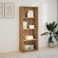 vidaXL Βιβλιοθήκη Αρτισιανή Δρυς 60x30x152 εκ. από Επεξεργασμένο Ξύλο