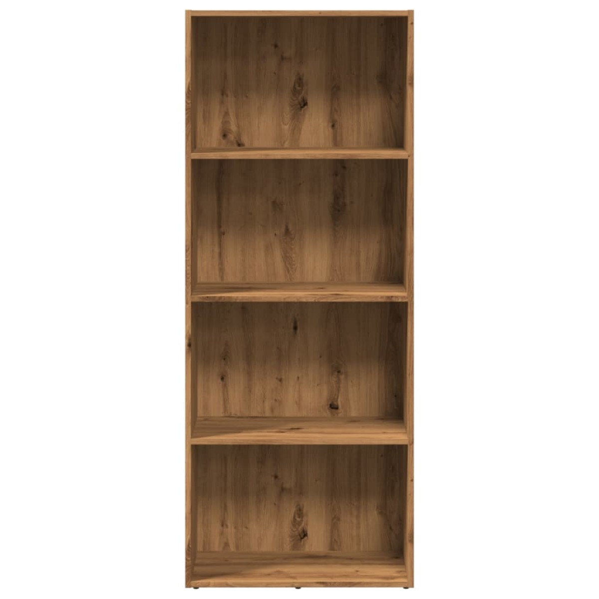 vidaXL Βιβλιοθήκη Αρτισιανή Δρυς 60x30x152 εκ. από Επεξεργασμένο Ξύλο