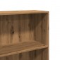 vidaXL Βιβλιοθήκη Αρτισιανή Δρυς 60x30x152 εκ. από Επεξεργασμένο Ξύλο