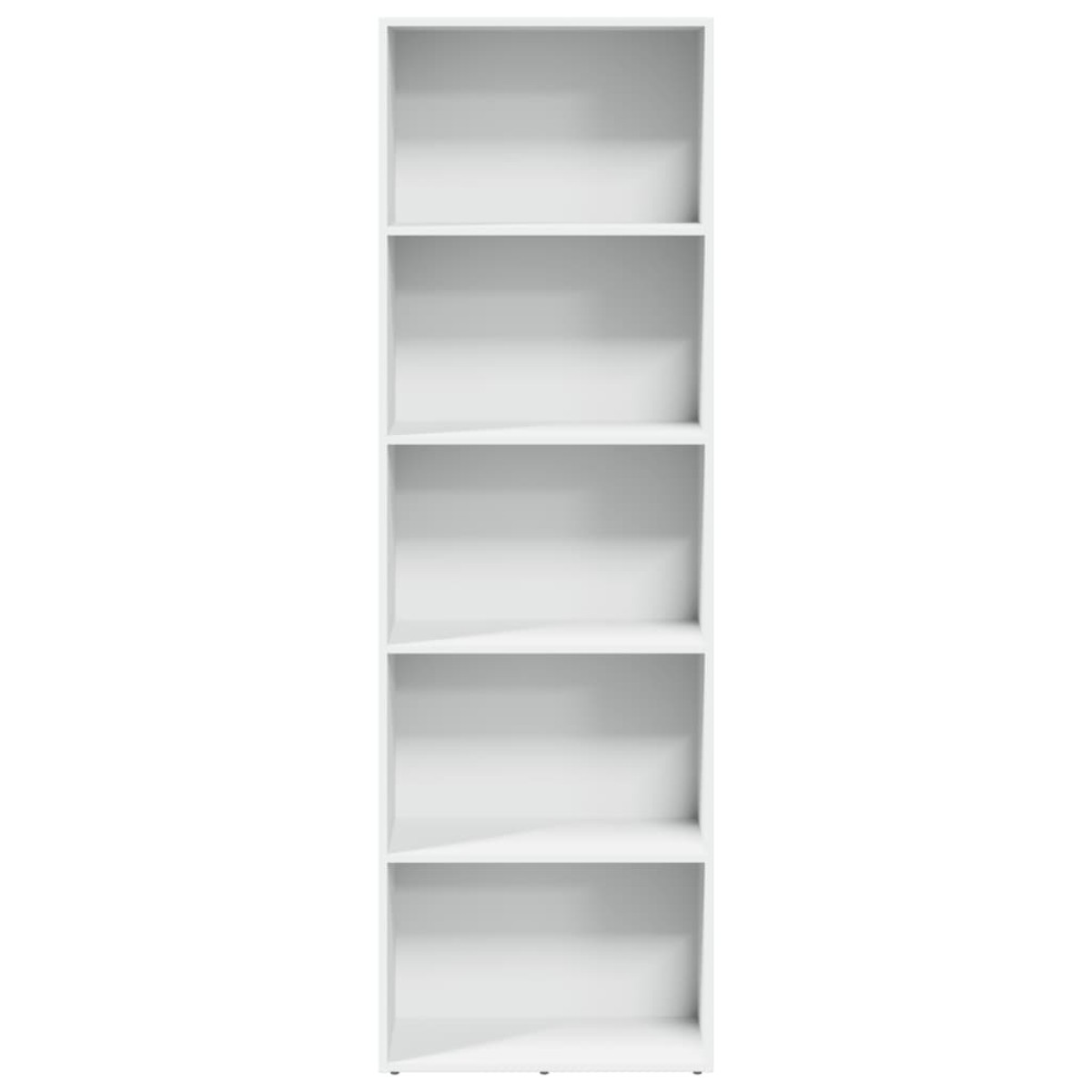 vidaXL Βιβλιοθήκη Λευκή 60x30x189 εκ. από Επεξεργασμένο Ξύλο