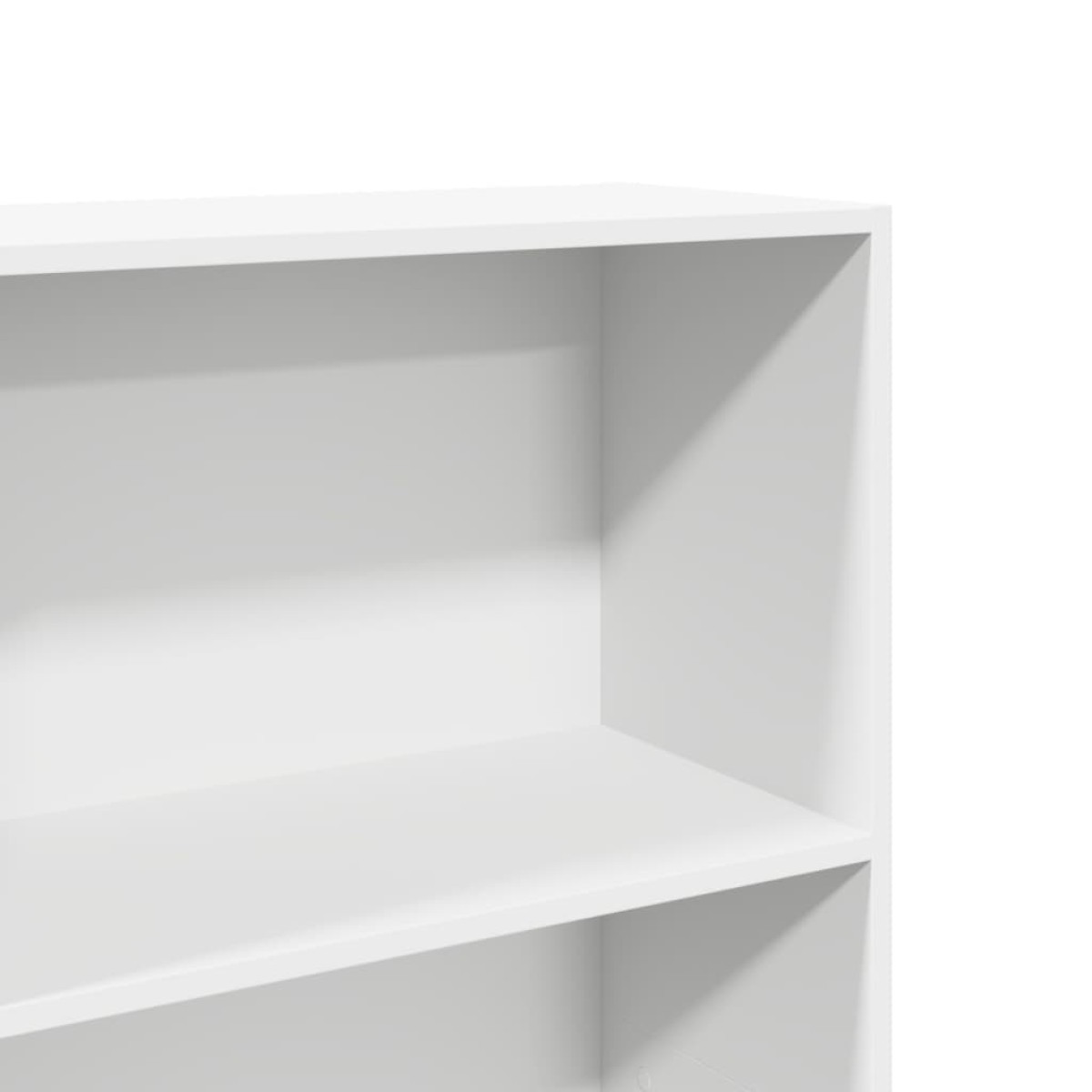 vidaXL Βιβλιοθήκη Λευκή 60x30x189 εκ. από Επεξεργασμένο Ξύλο