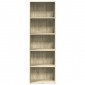 vidaXL Βιβλιοθήκη Sonoma Δρυς 60x30x189 εκ. από Επεξεργασμένο Ξύλο