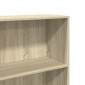 vidaXL Βιβλιοθήκη Sonoma Δρυς 60x30x189 εκ. από Επεξεργασμένο Ξύλο