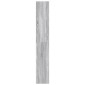 vidaXL Βιβλιοθήκη Γκρι Sonoma 60x30x189 εκ. από Επεξεργ. Ξύλο