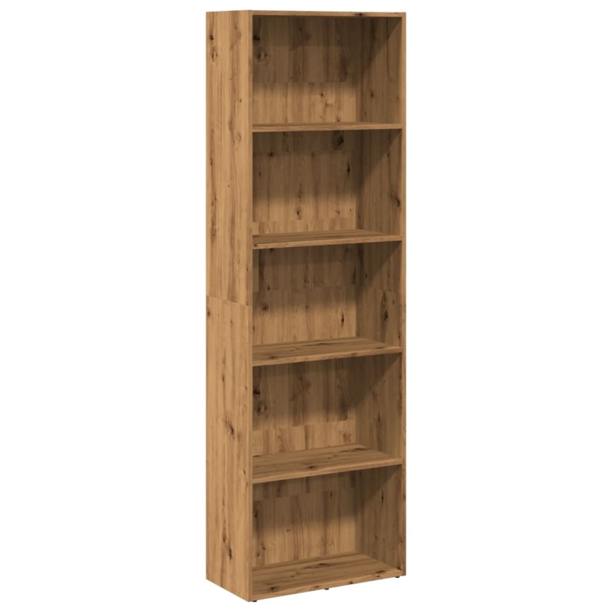 vidaXL Βιβλιοθήκη Αρτισιανή Δρυς 60x30x189 εκ. από Επεξεργασμένο Ξύλο