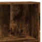 vidaXL Βιβλιοθήκη Καπνιστή Δρυς 80x30x77 εκ. από Επεξεργασμένο Ξύλο