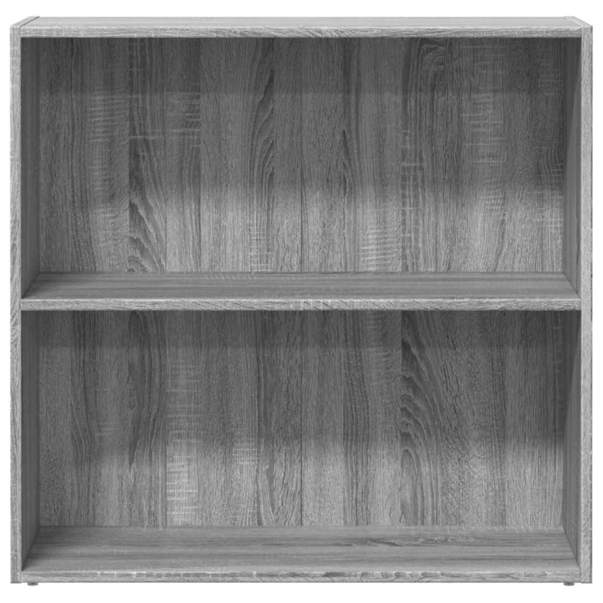 vidaXL Βιβλιοθήκη Γκρι Sonoma 80x30x77 εκ. από Επεξεργ. Ξύλο