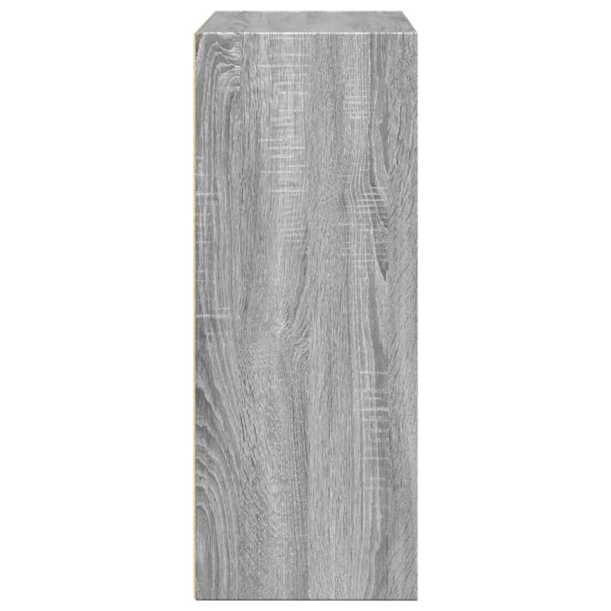 vidaXL Βιβλιοθήκη Γκρι Sonoma 80x30x77 εκ. από Επεξεργ. Ξύλο