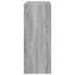 vidaXL Βιβλιοθήκη Γκρι Sonoma 80x30x77 εκ. από Επεξεργ. Ξύλο
