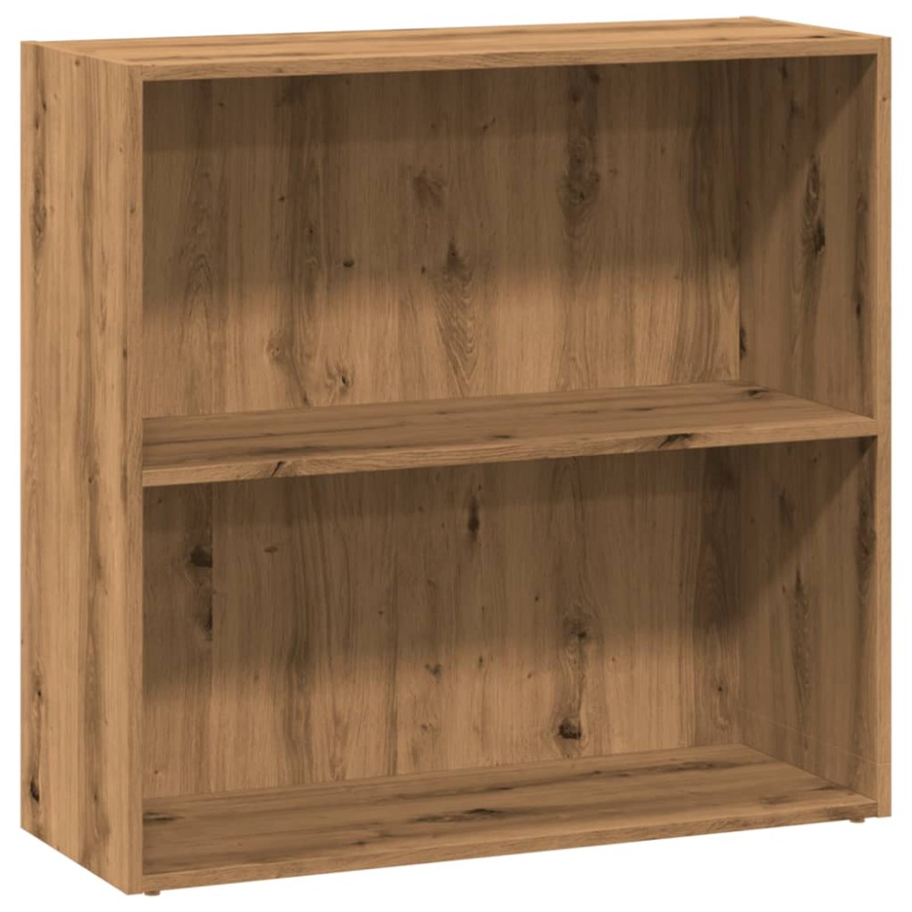 vidaXL Βιβλιοθήκη Αρτισιανή Δρυς 80x30x77 εκ. από Επεξεργασμένο Ξύλο