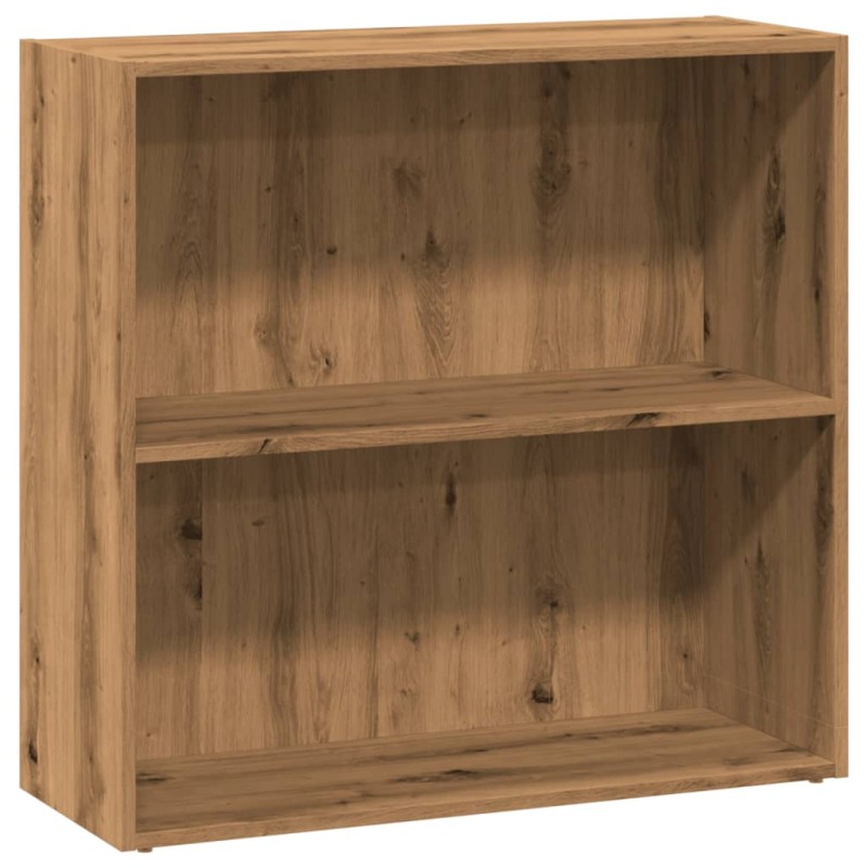 vidaXL Βιβλιοθήκη Αρτισιανή Δρυς 80x30x77 εκ. από Επεξεργασμένο Ξύλο