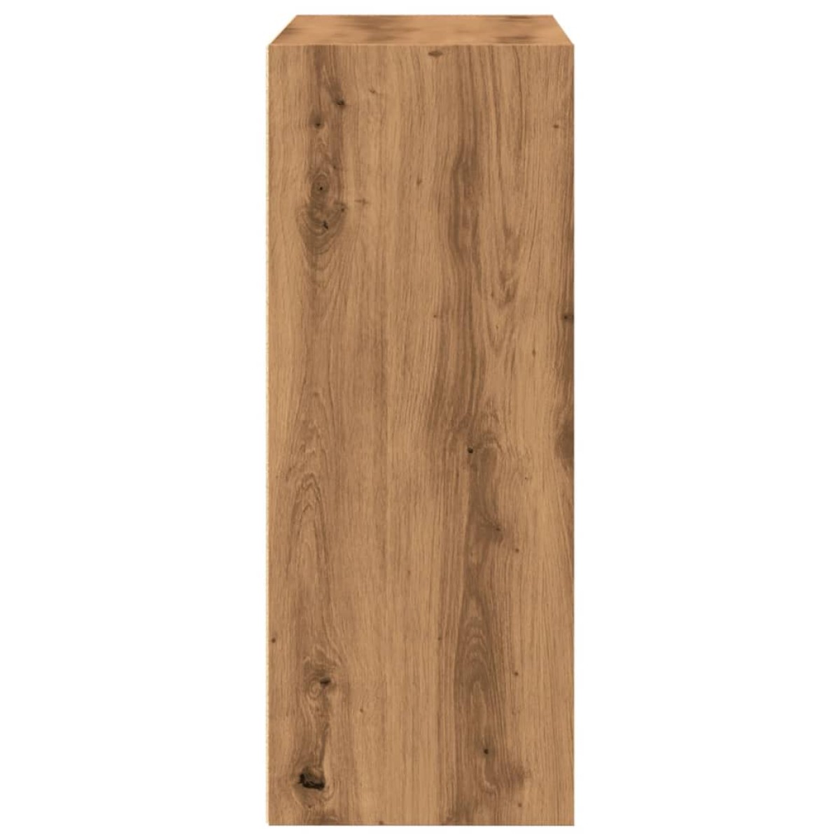 vidaXL Βιβλιοθήκη Αρτισιανή Δρυς 80x30x77 εκ. από Επεξεργασμένο Ξύλο