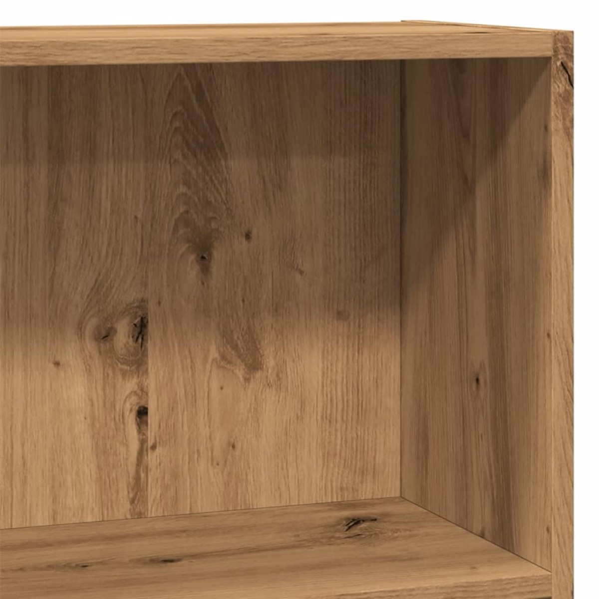 vidaXL Βιβλιοθήκη Αρτισιανή Δρυς 80x30x77 εκ. από Επεξεργασμένο Ξύλο