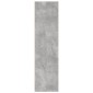 vidaXL Βιβλιοθήκη Γκρι Σκυροδέματος 80x30x114 εκ. Επεξεργ. Ξύλο