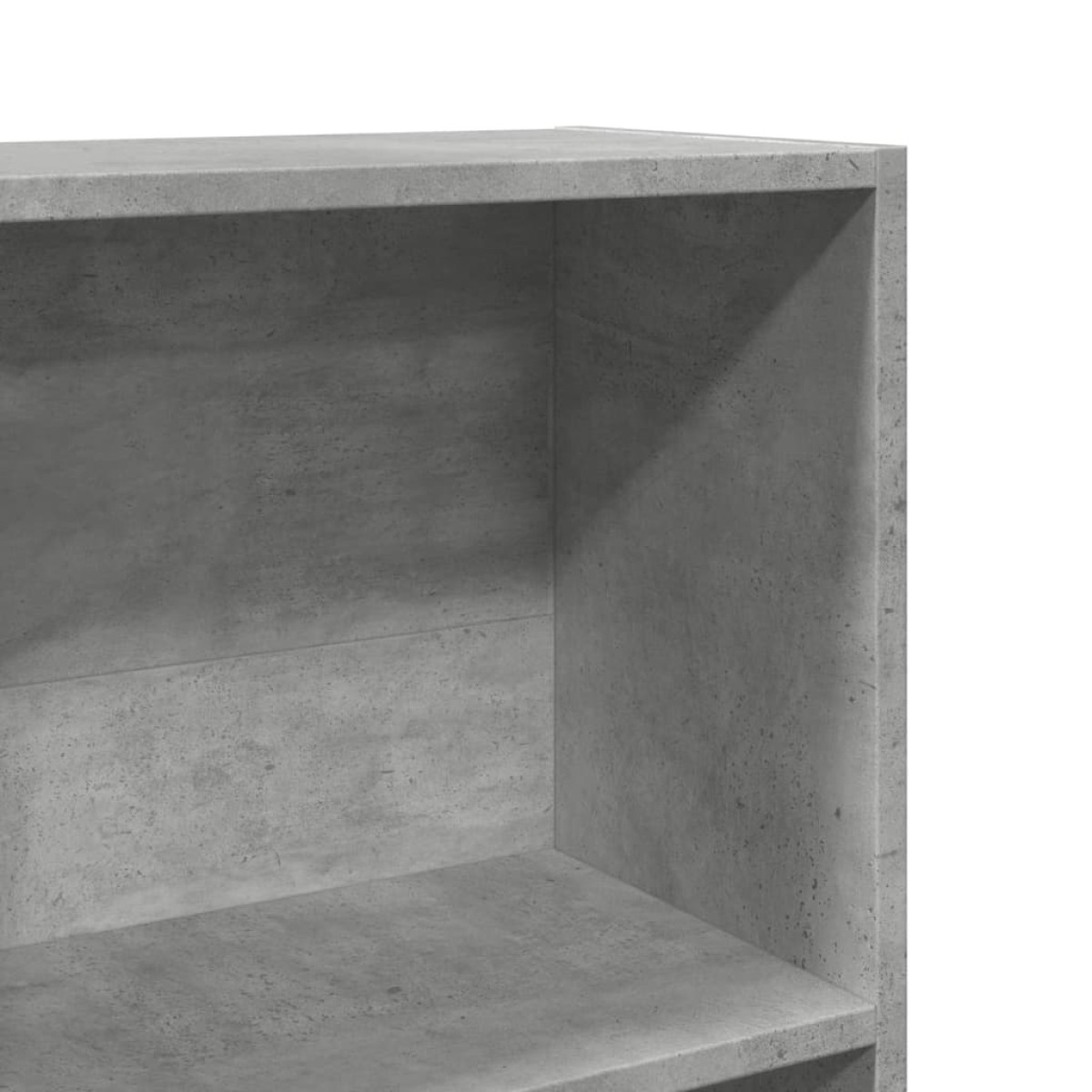vidaXL Βιβλιοθήκη Γκρι Σκυροδέματος 80x30x114 εκ. Επεξεργ. Ξύλο