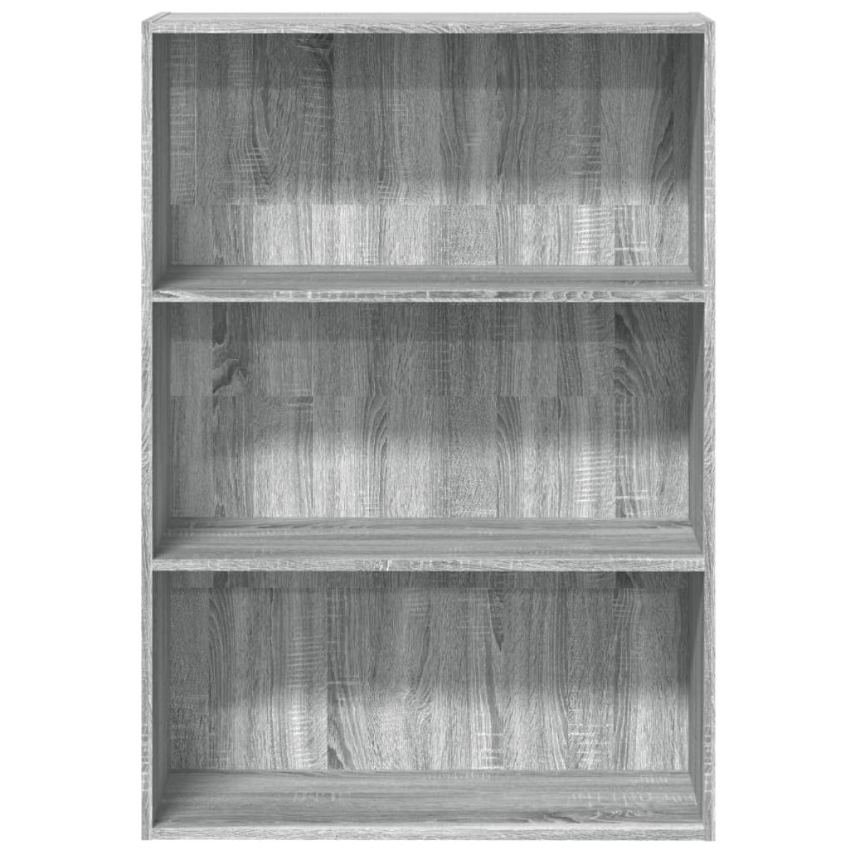 vidaXL Βιβλιοθήκη Γκρι Sonoma 80x30x114 εκ. από Επεξεργασμένο Ξύλο